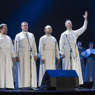 Большой Пасхальный концерт Праздничного мужского хора Московского Данилова монастыря