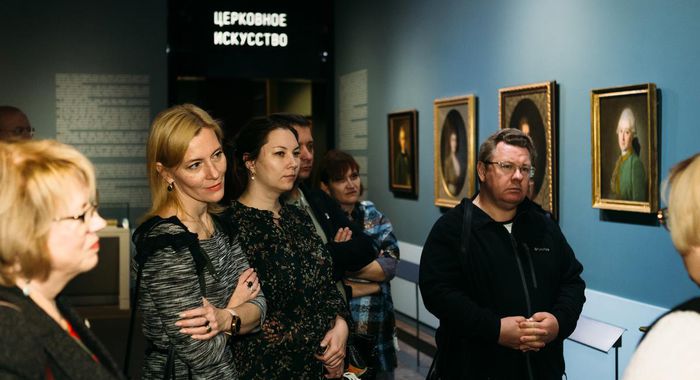 Участники Всероссийского профессионального конкурса «Директор года России» побывали в музее «Новый Иерусалим»