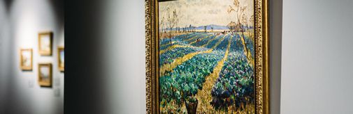 16 декабря в музее «Новый Иерусалим» открылась выставка работ Константина Горбатова «Путь цвета»