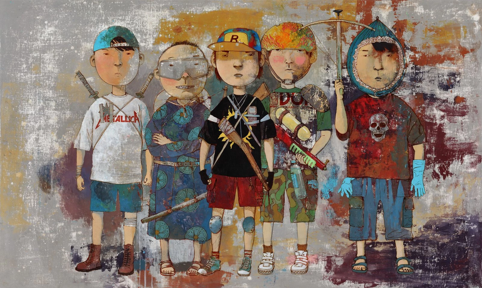 Зорикто Доржиев Неудержимые 2016 © Зорикто Доржиев. Галерея «Ханхалаев».