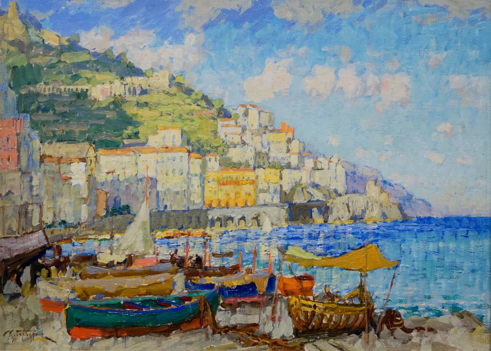 К.И. Горбатов (1876–1945). Амальфи. 1920-е гг.