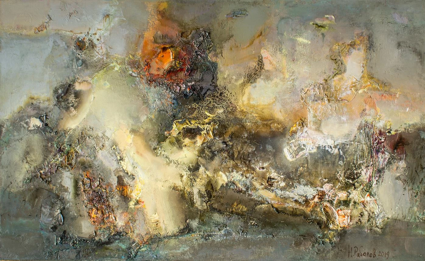 Н.И. Рыбаков. Берег серых тальников. 2019