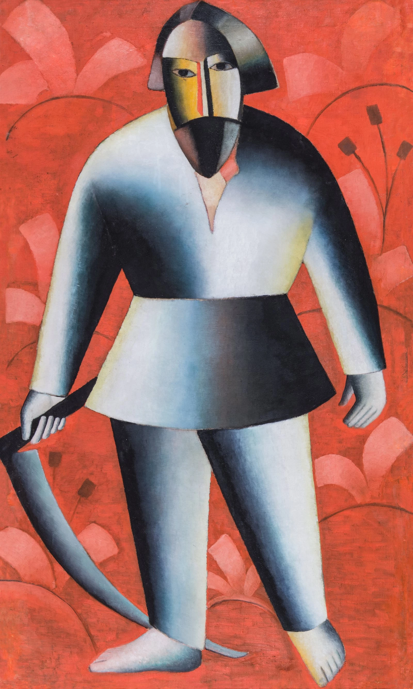 Казимир Малевич. Косарь. 1911–1912. Нижегородский государственный художественный музей.