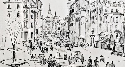 «Коллаж. Отзвуки городов». Мастер-класс на выставке «(НЕ)известный. Константин Горбатов»