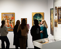 Кураторская экскурсия по выставке «Образы Спасителя и Креста Господня в иконе, скульптуре, медном литье и эмалях»