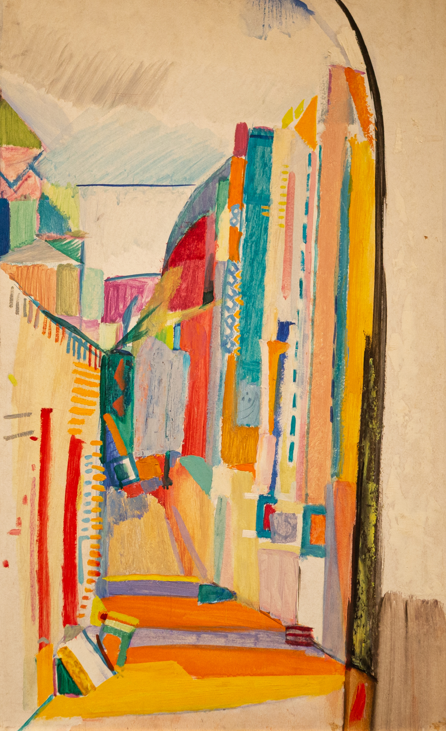 Игорь Купряшин (1934–1977). Ансамбль Шах-и-Зинда. Самарканд. 1962 