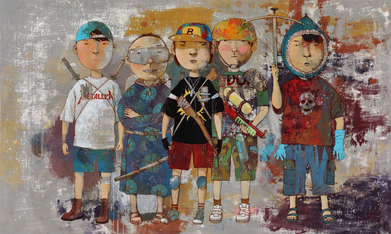 Зорикто Доржиев Неудержимые 2016 © Зорикто Доржиев. Галерея «Ханхалаев».