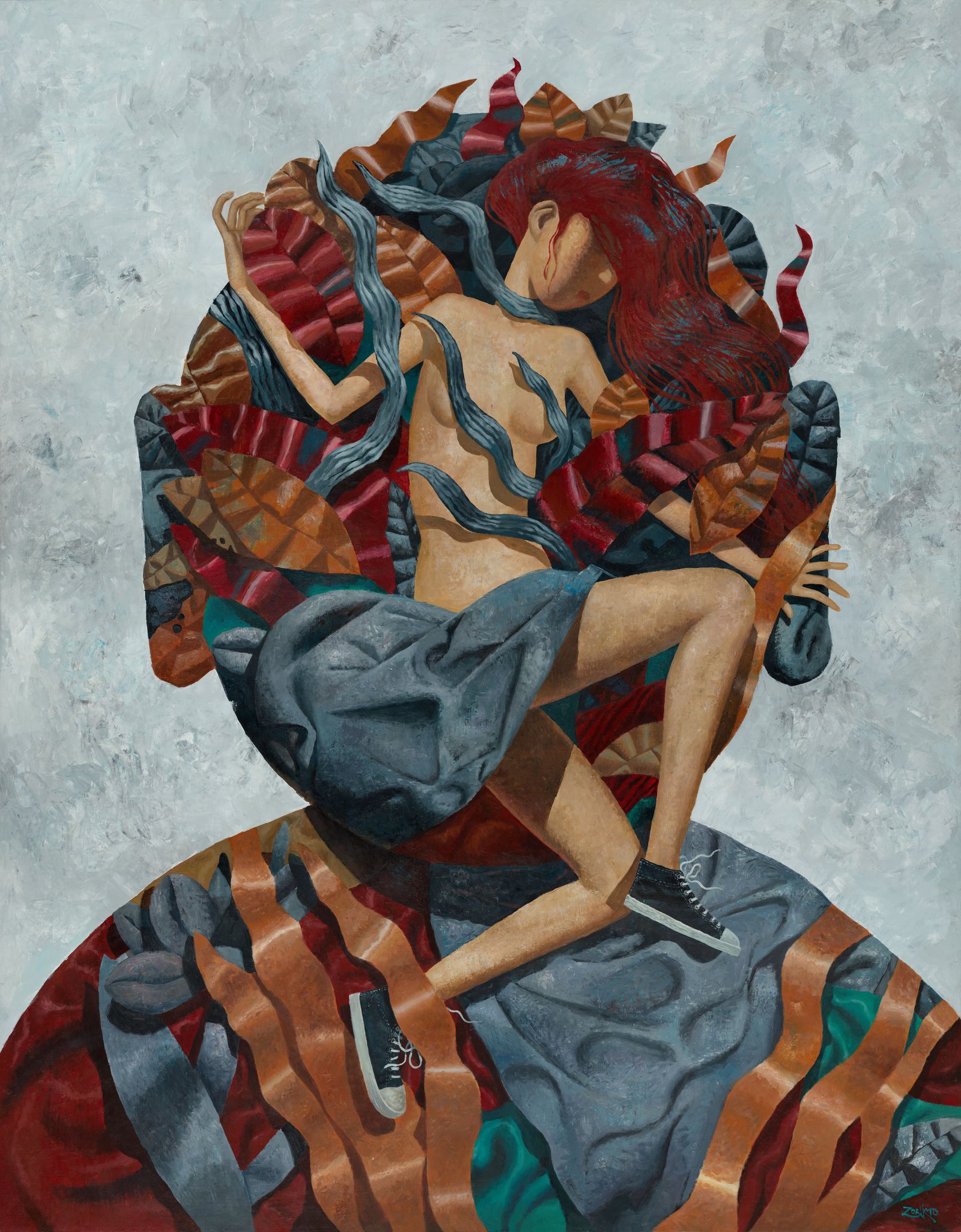 Зорикто Доржиев Цветение 2023 © Зорикто Доржиев. Галерея «Ханхалаев».