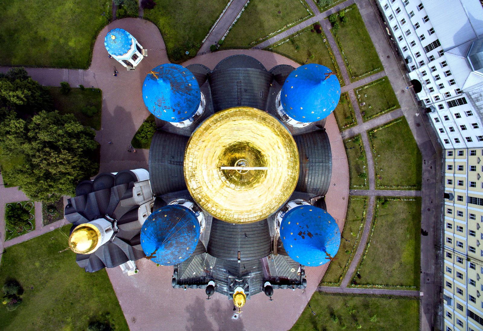 Спасо-Преображенский собор в Угрешском монастыре Автор: Сергей Полетаев Место съемки: Московская область, город Дзержинский