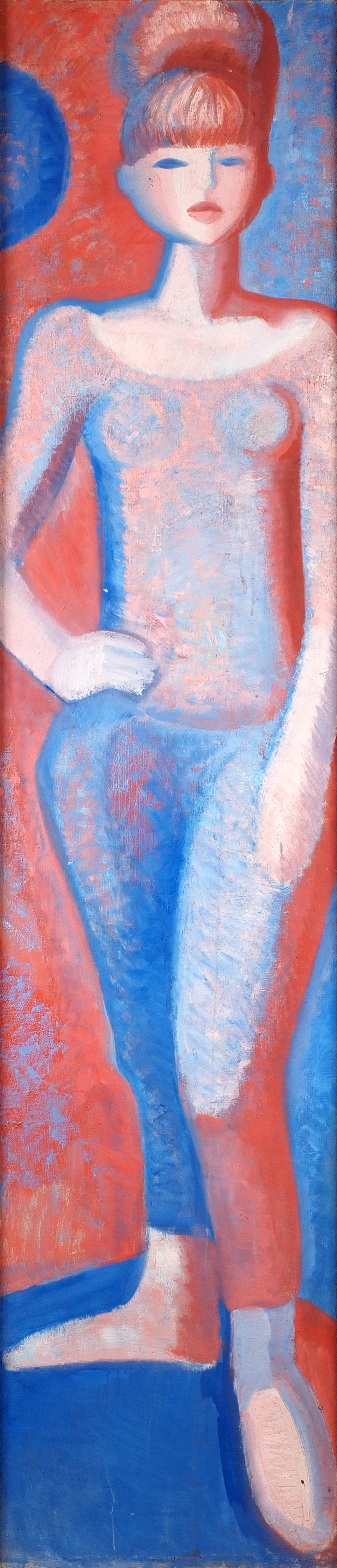 Ирина Лаврова (1931–1999). Красавица. (Циркачка). 1962 