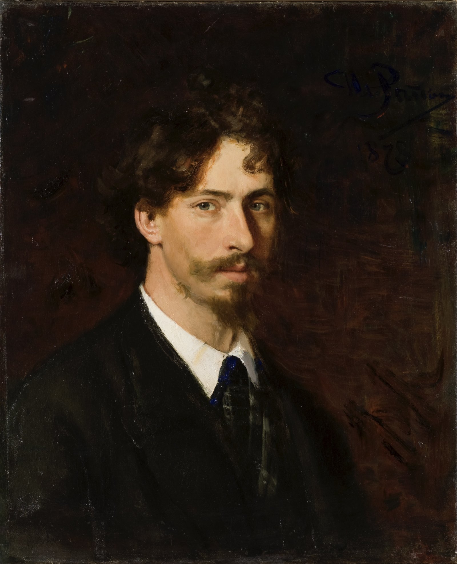 Илья Репин. Автопортрет. 1878  © Государственный Русский музей